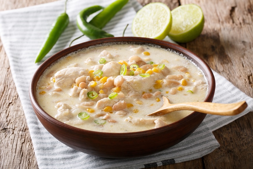 Slow Cooker White Bean Chicken Chili