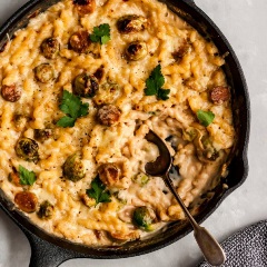 Brussels-Sprouts-Mac-and-Cheese Brussels Sprouts Mac and Cheese